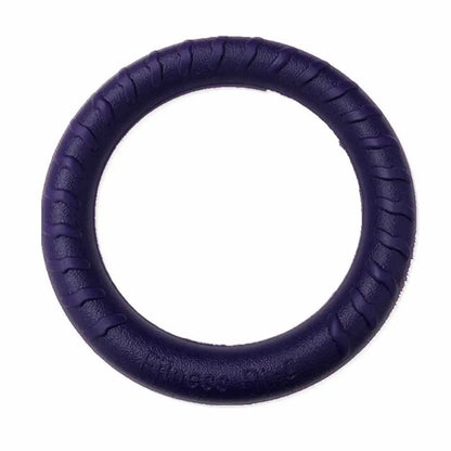 Dark Purple Interactive Floating Dog Toy Ring for Chewing & Fetching TrendyPet's Zone