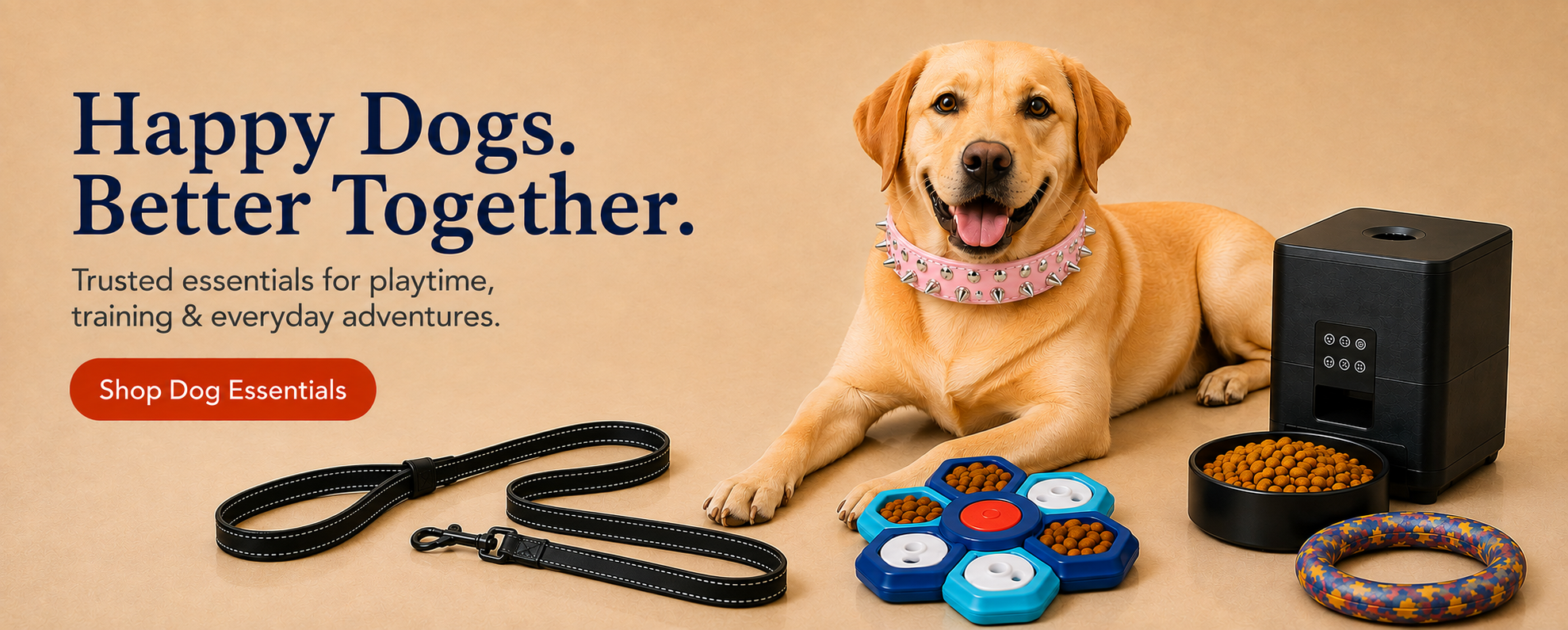 Dog Collection Banner TrendyPet's Zone