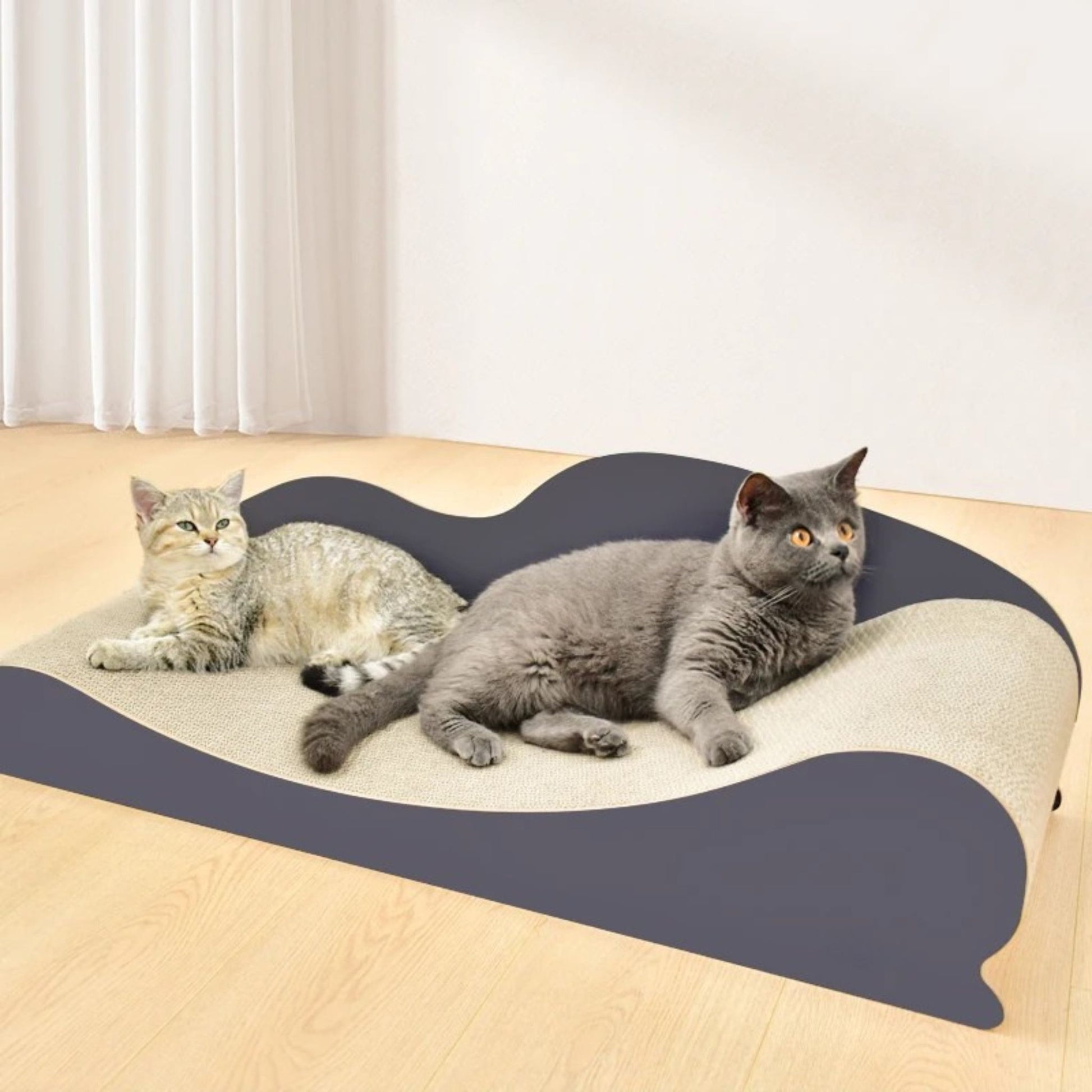Durable Cat Scratching Cardboard Lounge - TrendyPet's Zone