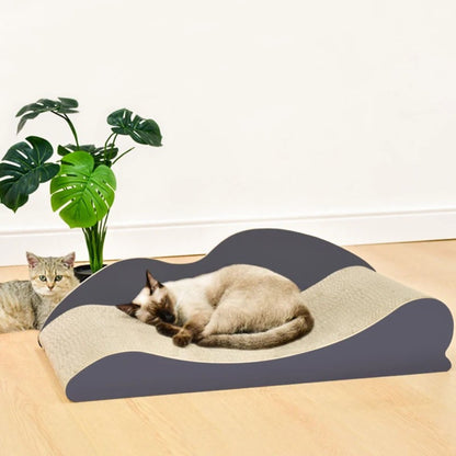 Durable Cat Scratching Cardboard Lounge - TrendyPet's Zone
