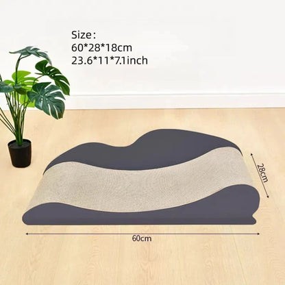 Durable Cat Scratching Cardboard Lounge - TrendyPet's Zone