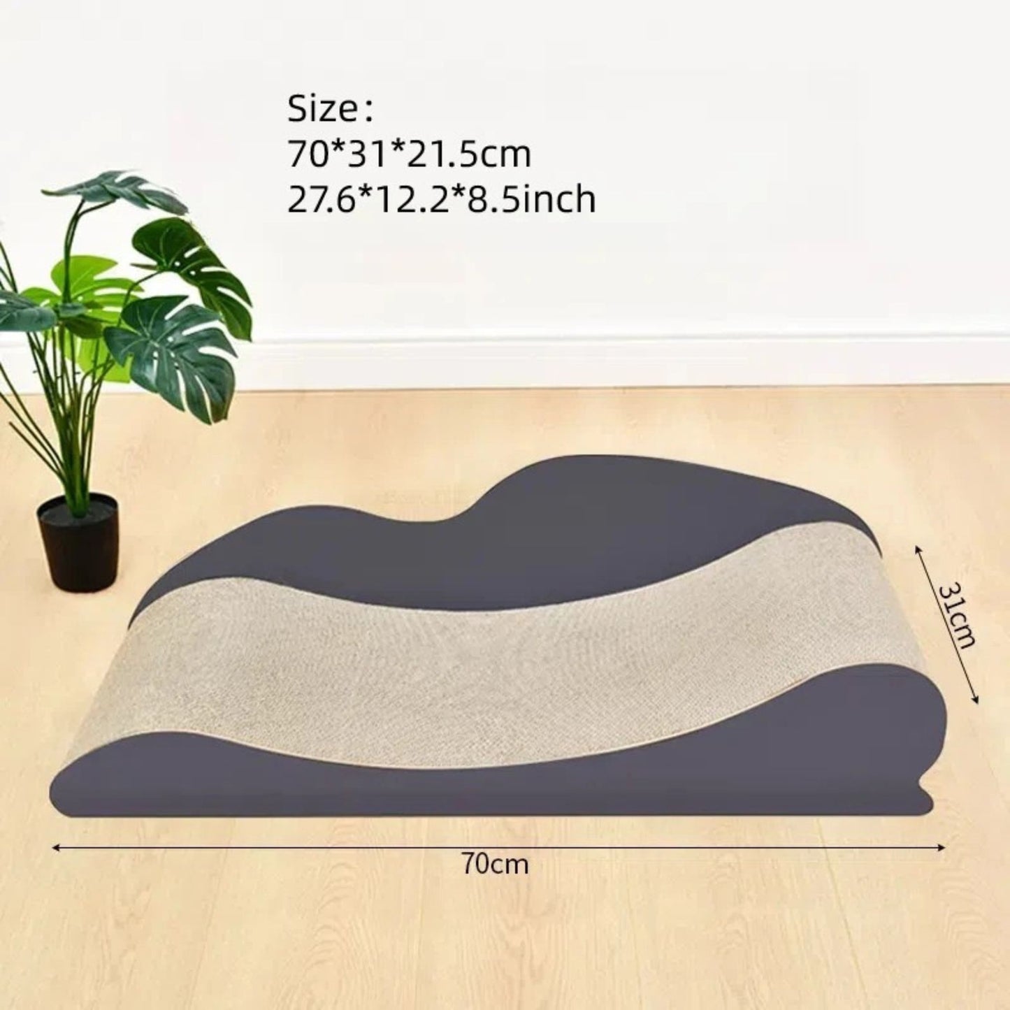 Durable Cat Scratching Cardboard Lounge - TrendyPet's Zone