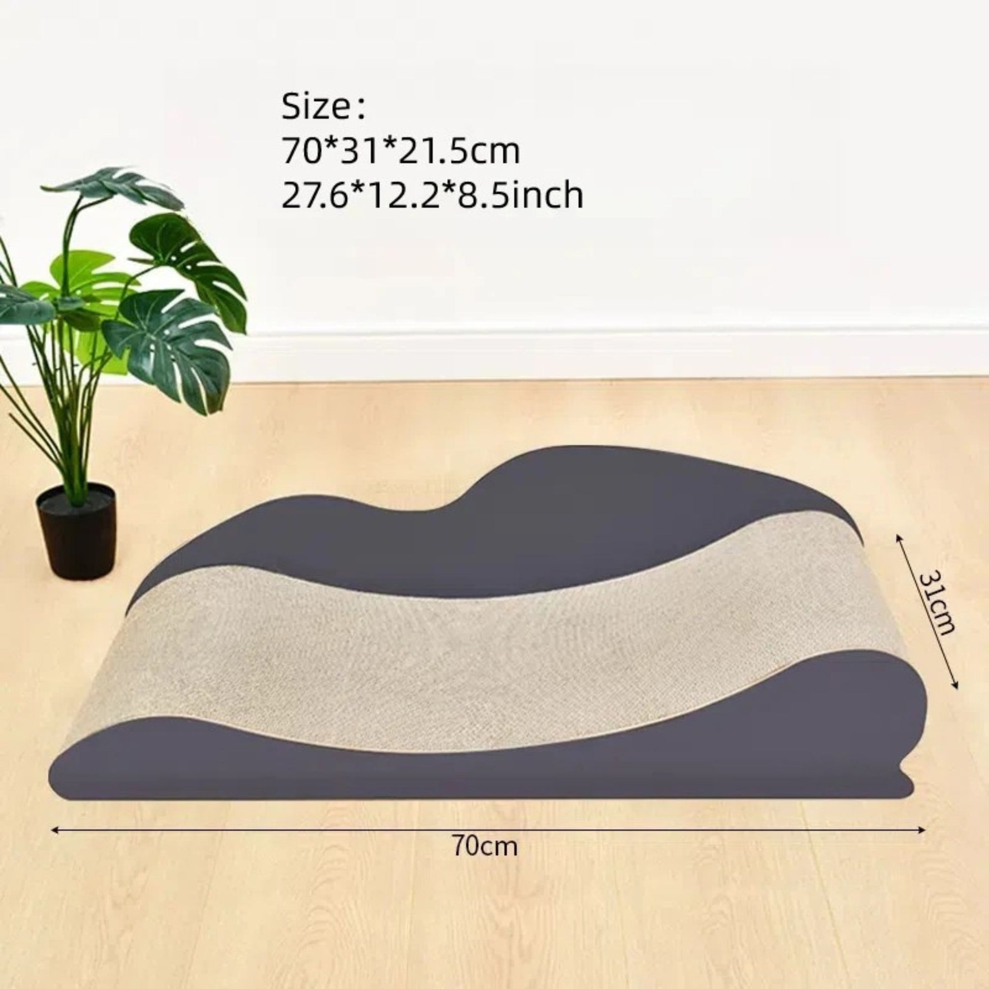 Durable Cat Scratching Cardboard Lounge - TrendyPet's Zone
