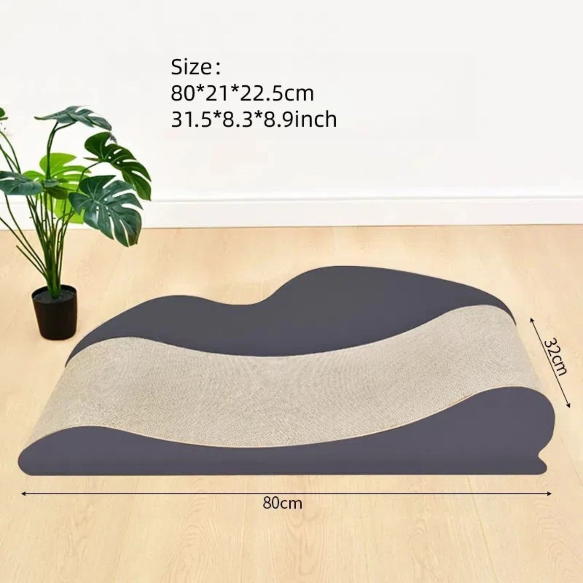 Durable Cat Scratching Cardboard Lounge - TrendyPet's Zone