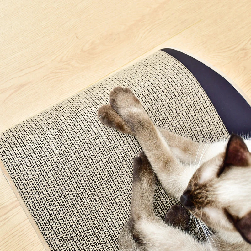 Durable Cat Scratching Cardboard Lounge - TrendyPet's Zone