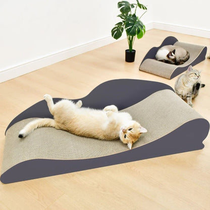 Durable Cat Scratching Cardboard Lounge - TrendyPet's Zone