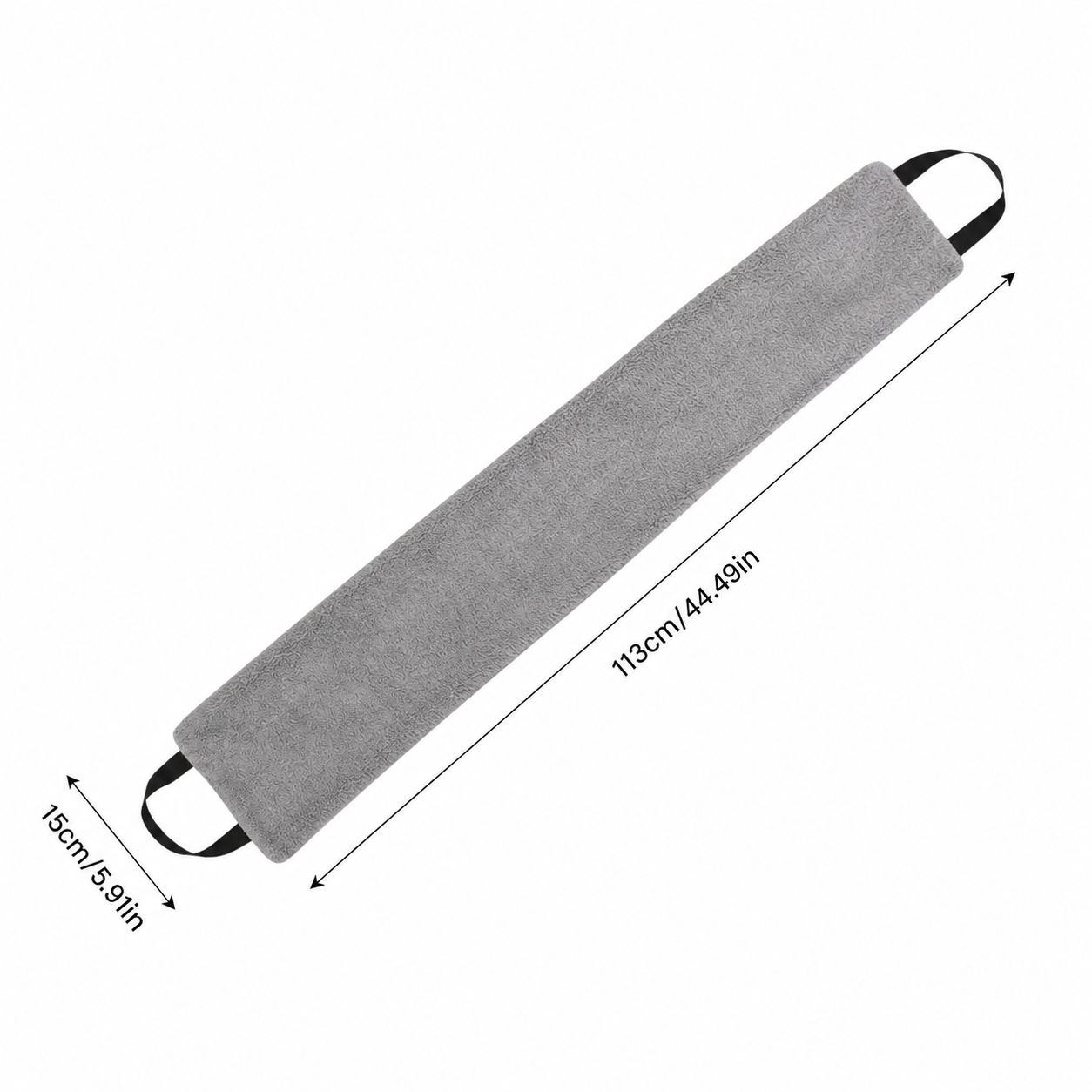 Gray Oxford Cloth Dog Sling for Hind Leg Support TrendyPet's Zone
