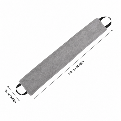Gray Oxford Cloth Dog Sling for Hind Leg Support TrendyPet's Zone