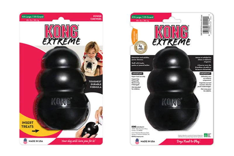 KONG Extreme Dog Toy (S–XXL) Treat Bundle Tough Chew Toy - TrendyPet's Zone