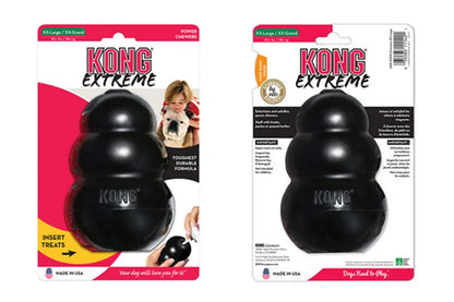 KONG Extreme Dog Toy (S–XXL) Treat Bundle Tough Chew Toy - TrendyPet's Zone