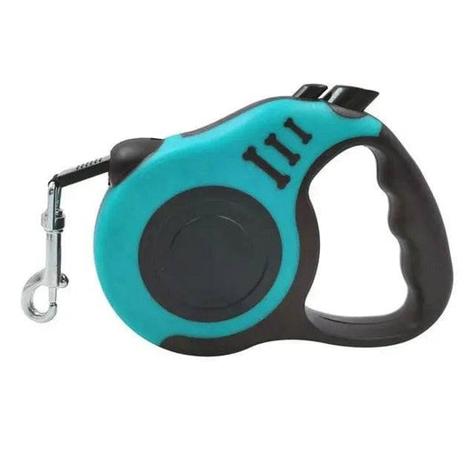 Lake Blue Dog Leash 3m 5m Durable Leash Automatic Retractable Nylon Cat Lead Extension Puppy Walking Running Lead Roulette For Dog - TrendyPet's Zone