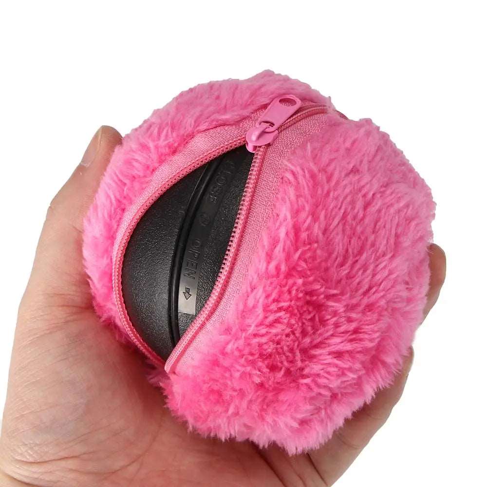Magic Roller Ball Toy Cat Pet Toy Interactive Funny Chew Plush Rolling Ball - TrendyPet's Zone