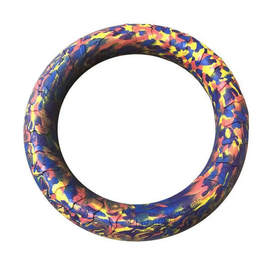 Mix Color Interactive Floating Dog Toy Ring for Chewing & Fetching TrendyPet's Zone