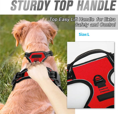 No Pull Dog Harness with Front Clip & Easy Control Handle TrendyPet's Zone