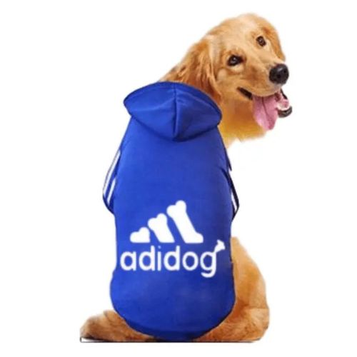 Blue Soft Fleece Pet Dog Puppy Hoodies Warm Sweatshirt Pet Costume Jacket TRENDYPET'S ZONE