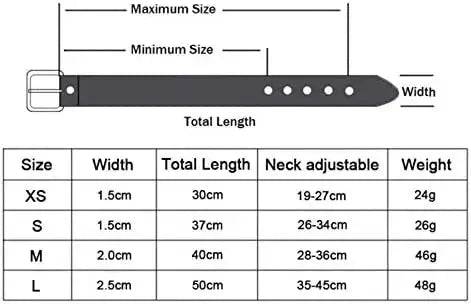 Pink Pet Dog Collar Bone Leather Durable Pet Supplies Accessories Neck Strap Collar for Dog Puppy Pug Collars for Small Large Dogs - TrendyPet's Zone