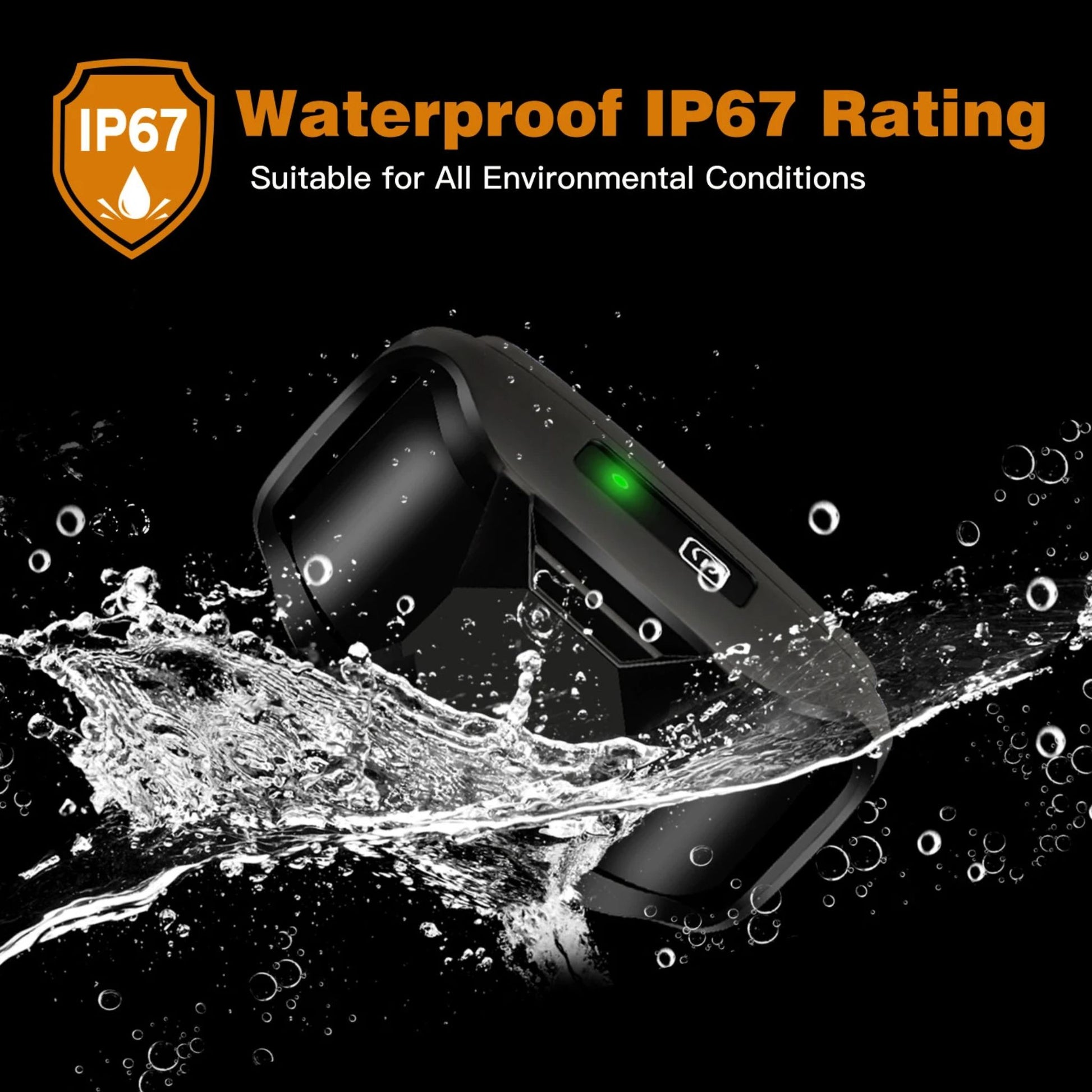 Purple 3300Ft Dog Training Shock Collar with Remote Waterproof, Rechargeable, for Small to Large Dogs (5–120 lbs) TrendyPet's Zone