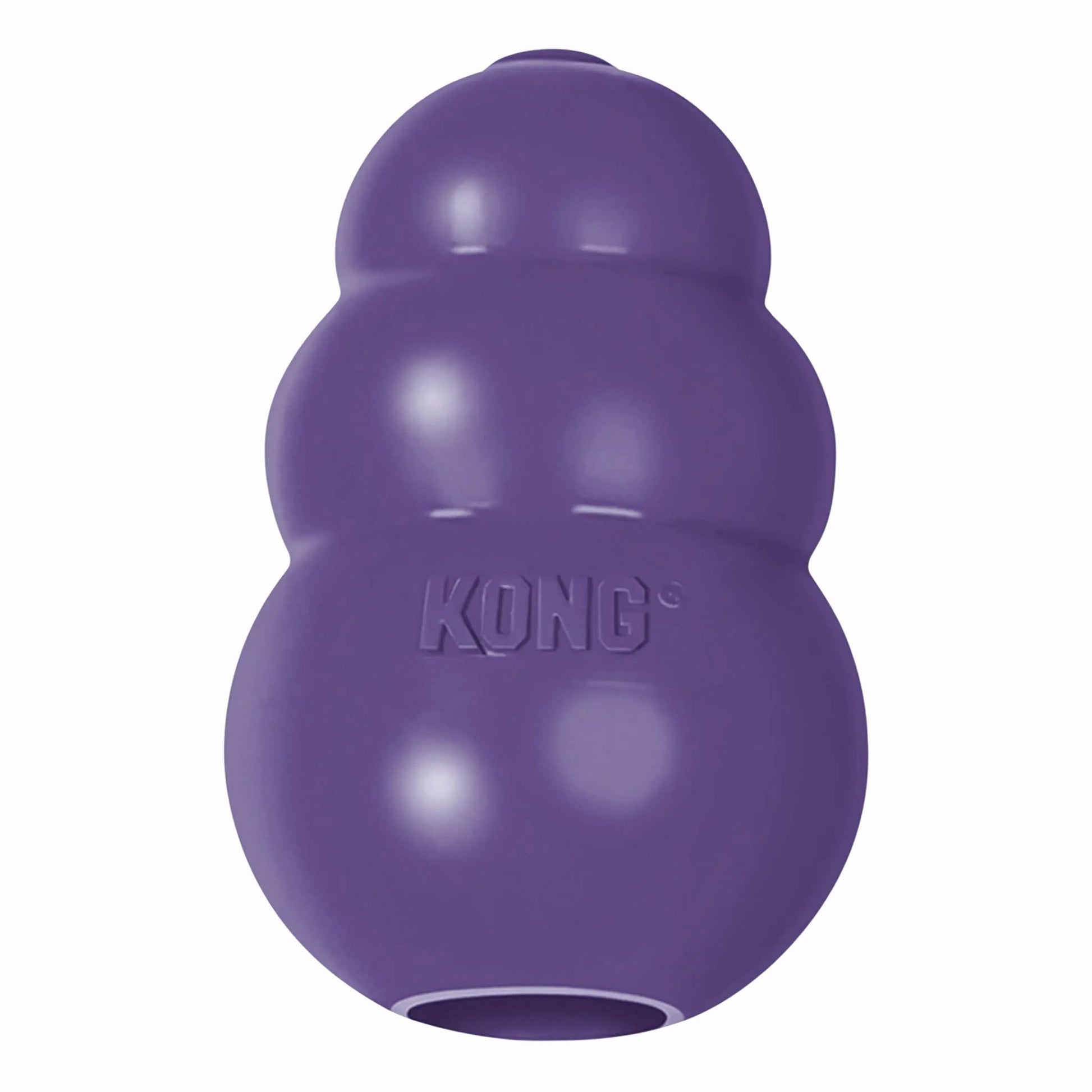 Purple KONG Senior Dog Rubber Toy for Fetch & Chew - TrendyPet's Zone