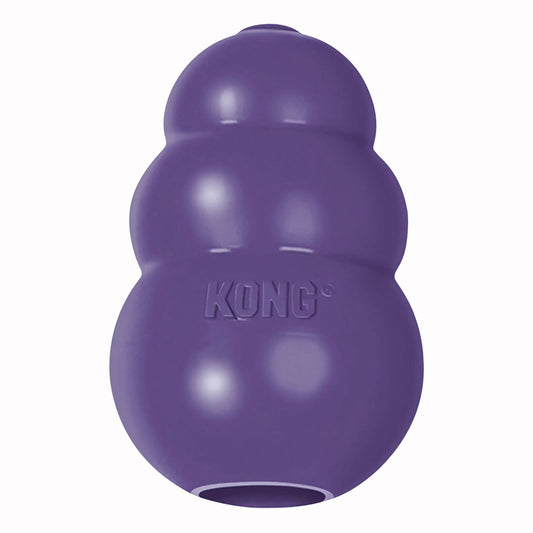 Purple KONG Senior Dog Rubber Toy for Fetch & Chew - TrendyPet's Zone