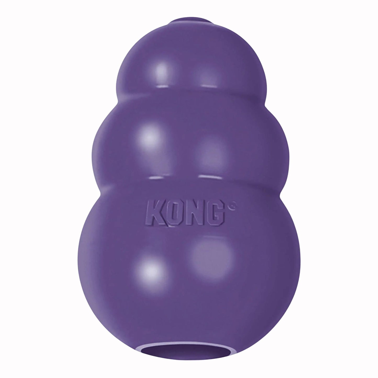 Purple KONG Senior Dog Rubber Toy for Fetch & Chew - TrendyPet's Zone