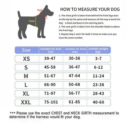 Red Dog Harness No Pull Reflective Breathable Pet Harness With Name For Dogs Custom Patch Adjustable Outdoor Walking Dog Supplies - TrendyPet's Zone