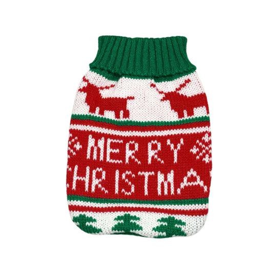 Red Green Warm Knitted Pet Dogs Cats Sweater Winter Clothes - TrendyPet's Zone