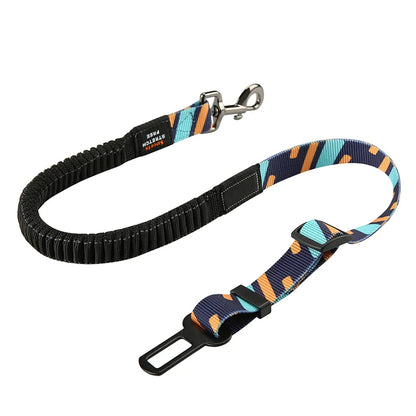 RoyalBlue SkyBlue Adjustable Dog Car Seat Belt Safety Leash – Vehicle Pet Travel Harness Clip Accessory TrendyPet's Zone