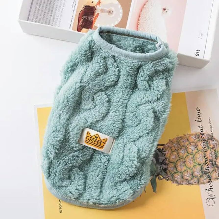 Soft Cozy Autumn Winter Warm Fleece Dog Cat Sweaters - TrendyPet's Zone