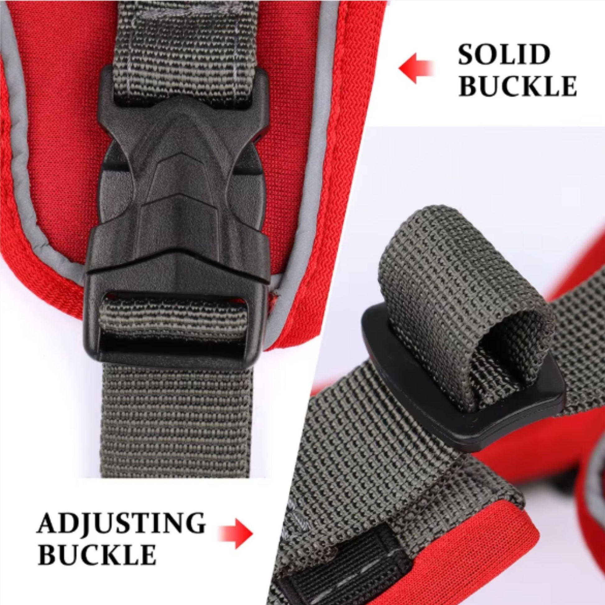 Black No Pull Dog Harness Reflective Vest With Control Handle For Small Medium Large Dogs Walking Training Harnesses - TrendyPet's Zone