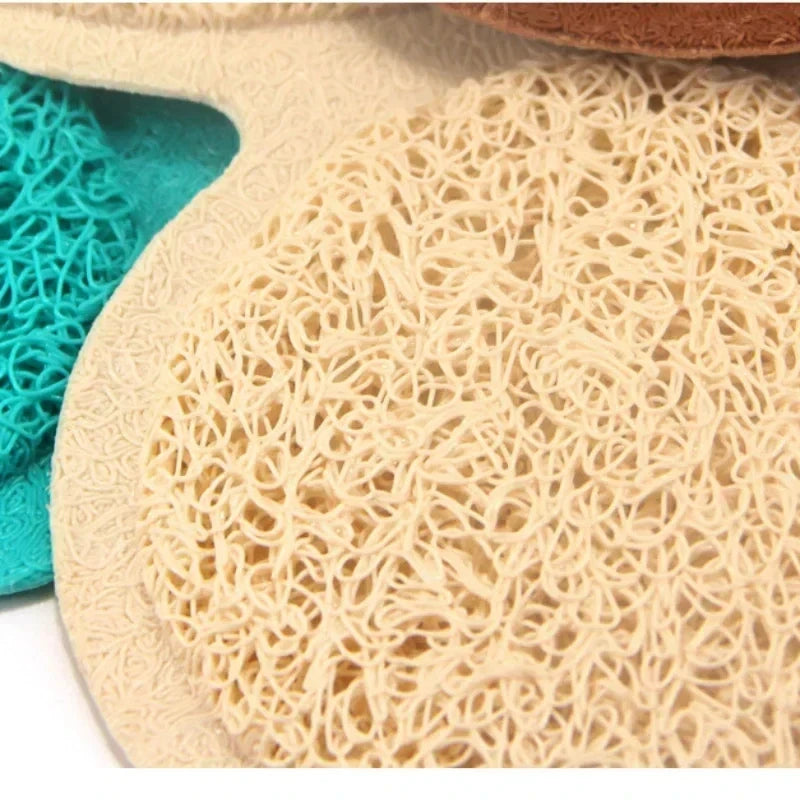 Green Waterproof Pet Litter Mat Non-Slip PVC High Resilience Fiber Cat Litter Trapping Pad TrendyPet's Zone