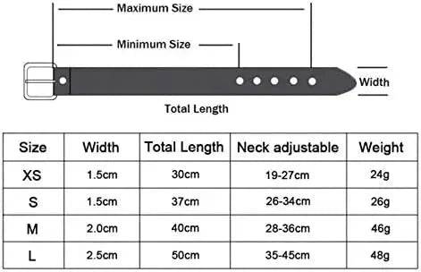 White Pet Dog Collar Bone Leather Durable Pet Supplies Accessories Neck Strap Collar for Dog Puppy Pug Collars for Small Large Dogs - TrendyPet's Zone