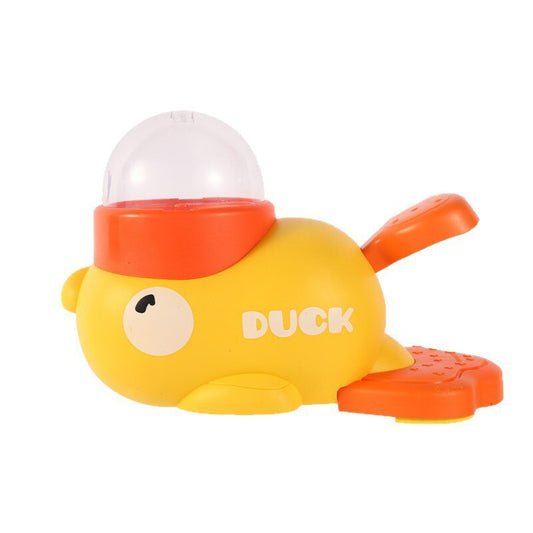 Yellow Duck-Shaped Interactive Dog Puzzle Feeder Anti-Slip Toy Slow Feeder TrendyPet's Zone