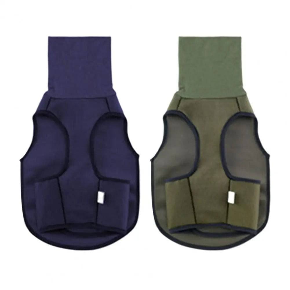 Army Green Dog Anti-Anxiety Vest Calming Jacket with Hoodie - TrendyPet's Zone