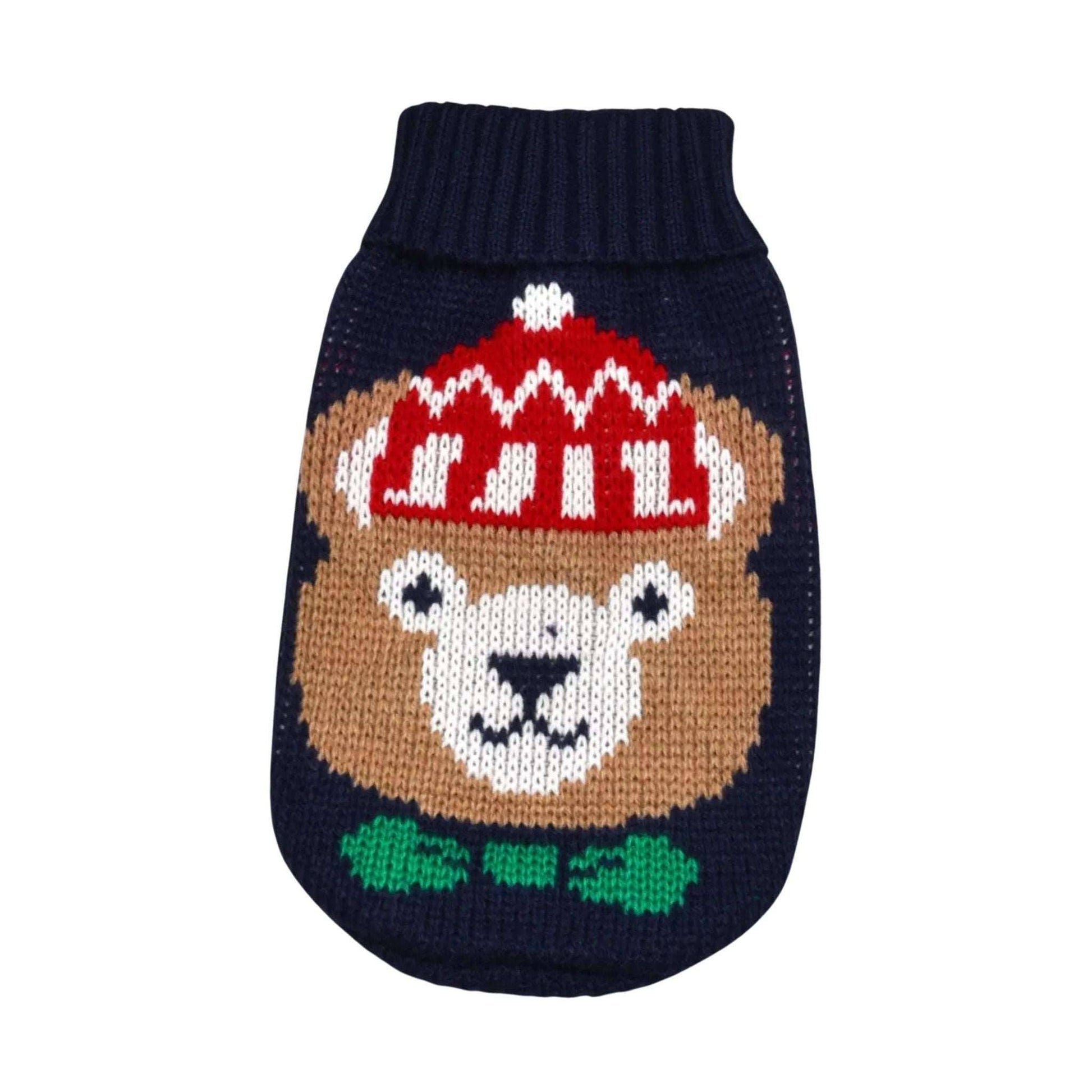 Bear Warm Knitted Pet Dogs Cats Sweater Winter Clothes - TrendyPet's Zone