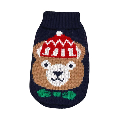 Bear Warm Knitted Pet Dogs Cats Sweater Winter Clothes - TrendyPet's Zone