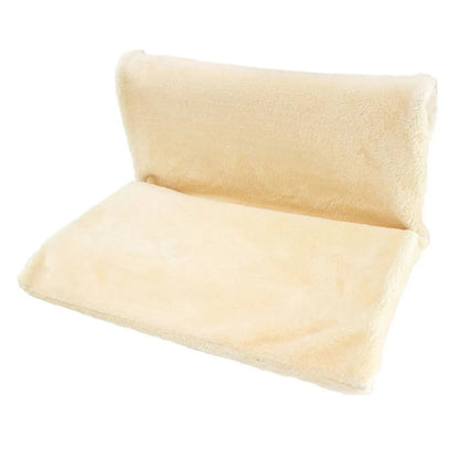 Beige Collapsible Cat Hammock Bed Hanging Radiator Cradle TrendyPet's Zone