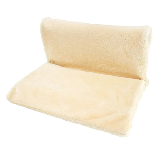 Beige Collapsible Cat Hammock Bed Hanging Radiator Cradle TrendyPet's Zone