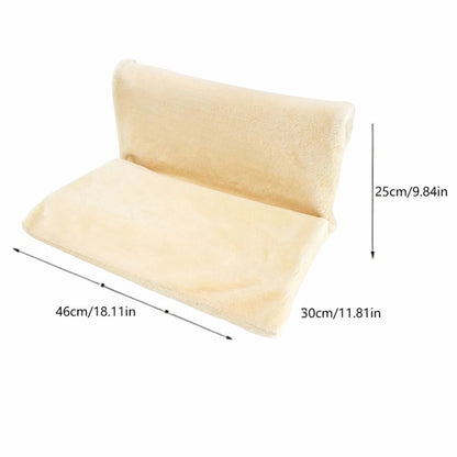 Beige Collapsible Cat Hammock Bed Hanging Radiator Cradle TrendyPet's Zone