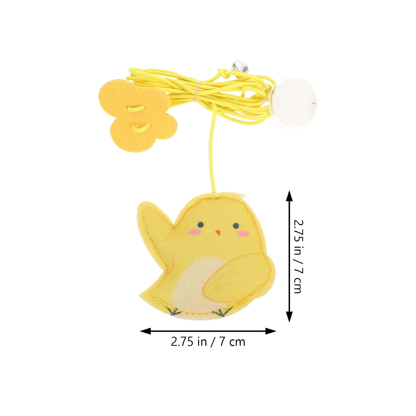 Interactive hanging cat toy with bird simulation and scratch rope for feline play and enrichment by TrendyPet's Zone.