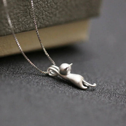 Black Cat Necklace for Women Cute Animal Pendant Funny Birthday Gift Fashion Necklace Jewelry TRENDYPET'S ZONE