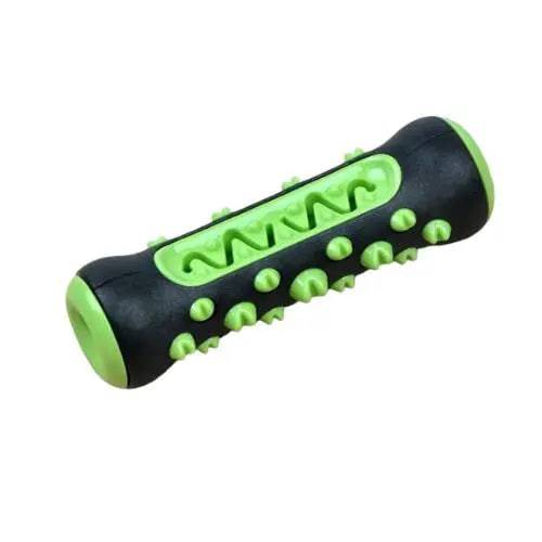 Black Green Dog Teeth Grinding Stick Gnawing Teeth Clean Bone Dog Tooth Brush Chewing Gum Pet Toy Dog Bite Resistant Molar Training Grinding - TrendyPet's Zone