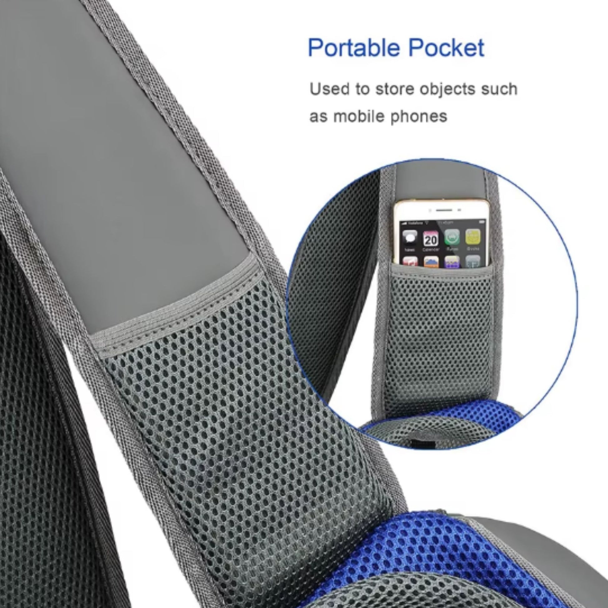 Black TrendyPet's Zone pet carrier for outdoor travel, featuring mesh and oxford fabric, with shoulder sling and handbag options.