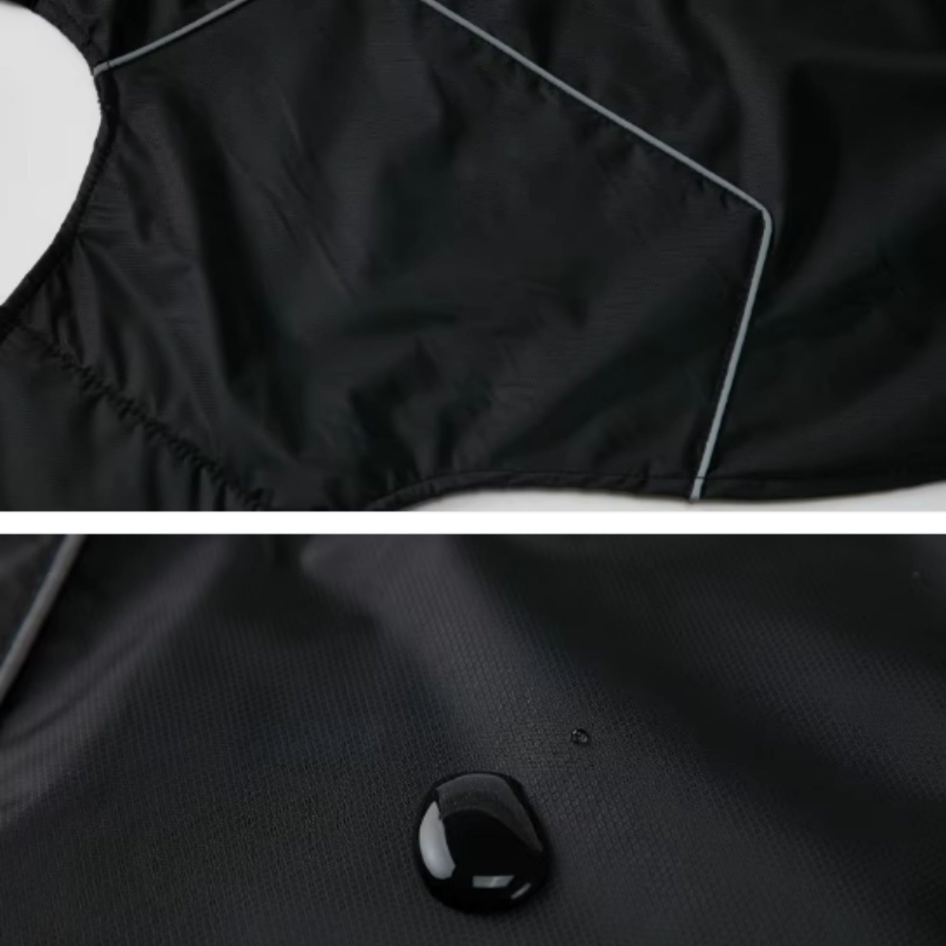 Black Waterproof Dog Coat Warm Winter Puppy Jacket Vest Pet Clothes Apparel - TrendyPet's Zone