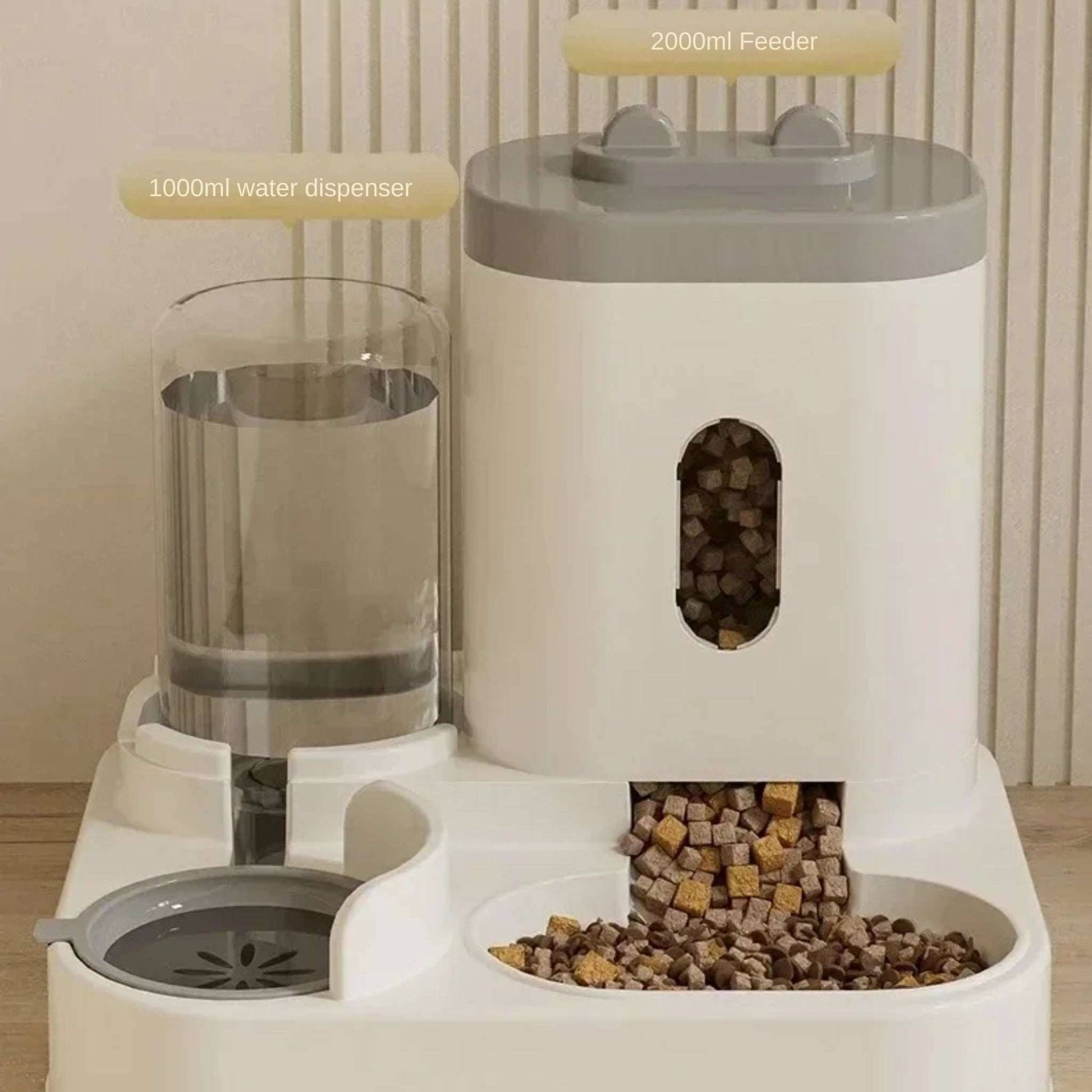 Blue Automatic Feeder Cat Dog Food Bowl Pet Large 2L Food Storage Dispenser Container Puppy Pet Kitten Accessories - TrendyPet's Zone