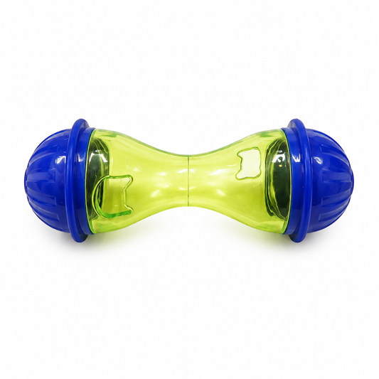 Blue Cat Food Bone Toy - Interactive Treat Ball for Cats TrendyPet's Zone