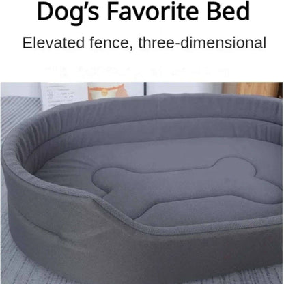 Blue Dog Cushions Pet Sofa Beds Large Dogs Fluffy Pets Accessories Mat Products Puppy Supplies - TrendyPet's Zone