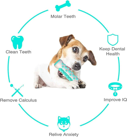 Blue Dog Teeth Grinding Stick Gnawing Teeth Clean Bone Dog Tooth Brush Chewing Gum Pet Toy Dog Bite Resistant Molar Training Grinding - TrendyPet's Zone
