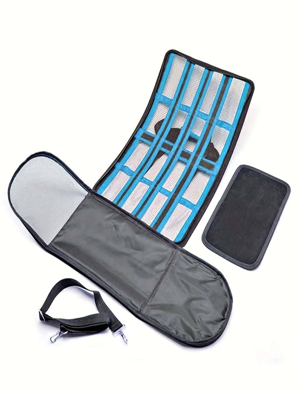 Blue Pet Carrying Bag Large Capacity Portable Breathable Shoulder Bag For Outdoor Use Suitable For All Seasons - TrendyPet's Zone