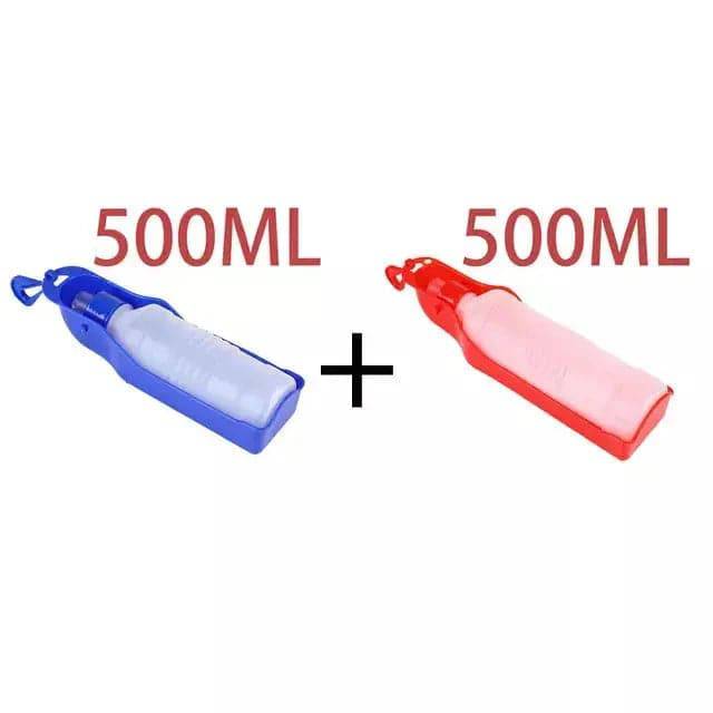 Blue Portable Pet Travel Water Bowl Bottle Feeder Drinking Fountain TRENDYPET'S ZONE