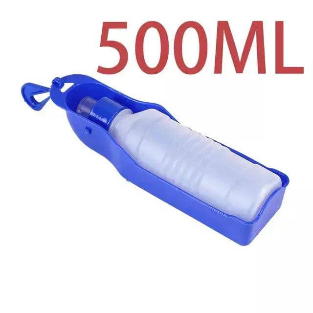 Blue Portable Pet Travel Water Bowl Bottle Feeder Drinking Fountain TRENDYPET'S ZONE